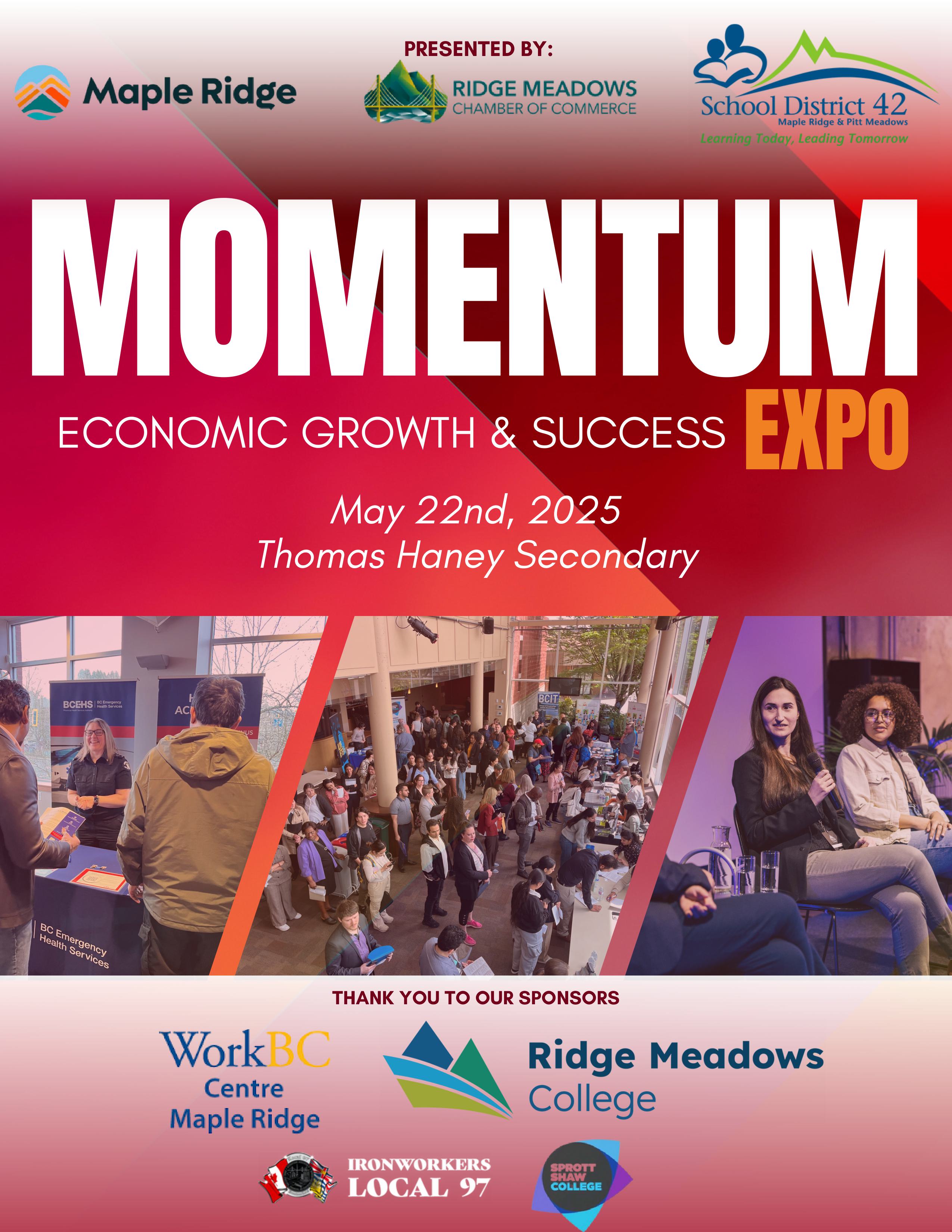 MOMENTUM: Economic Growth & Success Expo @ Thomas Haney School