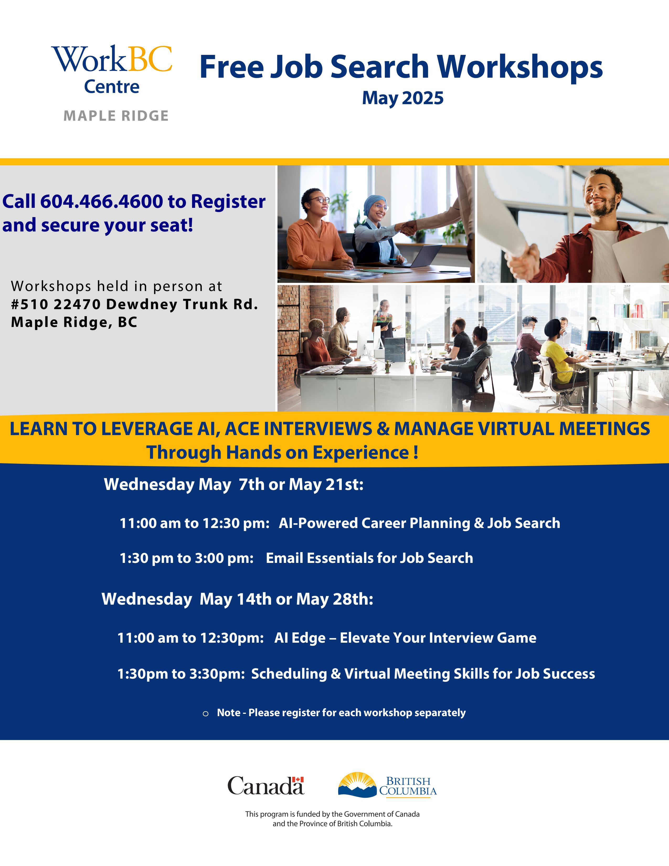 AI Edge – Elevate Your Interview Game @ WorkBC Maple Ridge